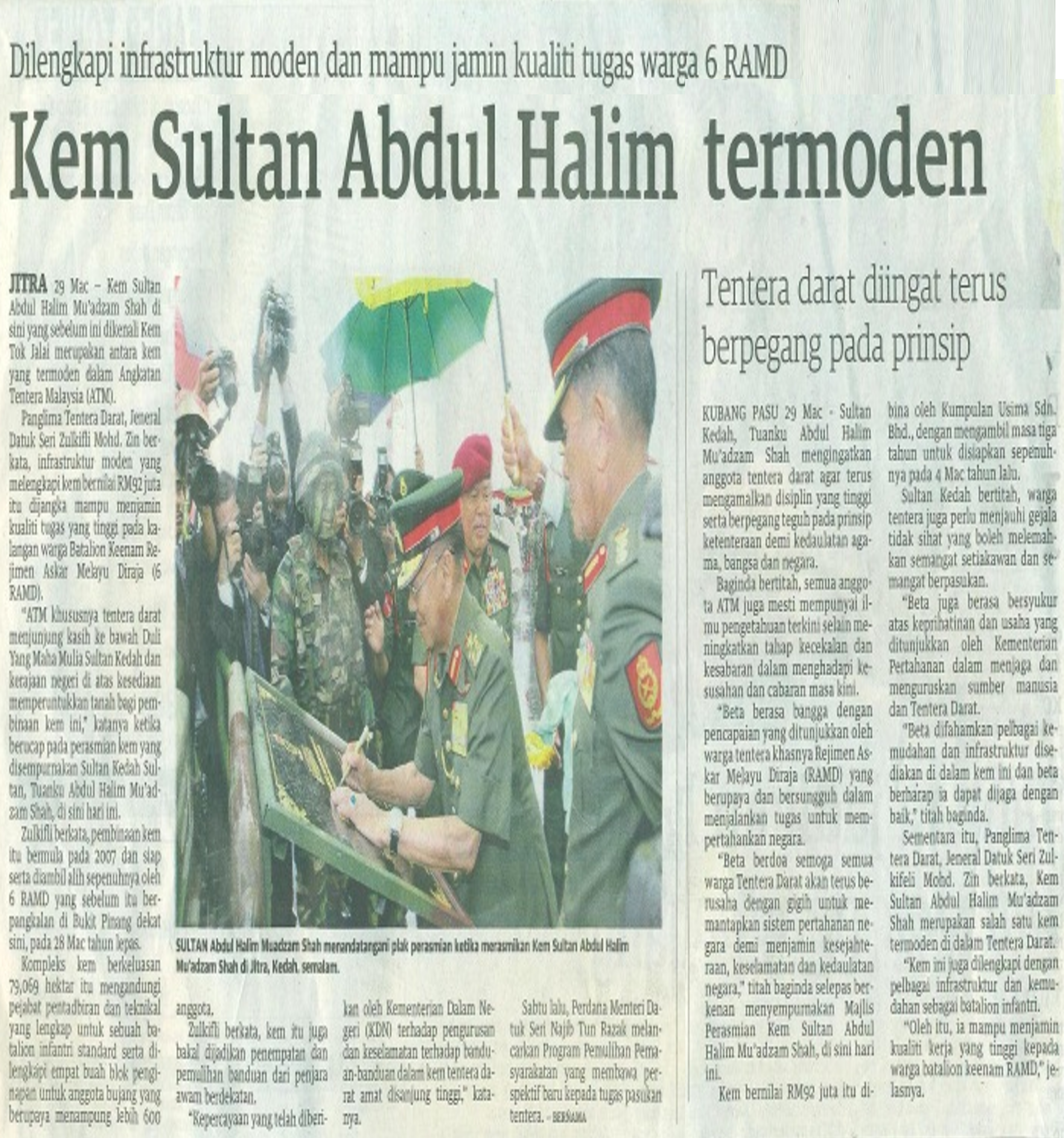 Pengiktirafan Kontraktor Bumiputera Terbaik — Usima