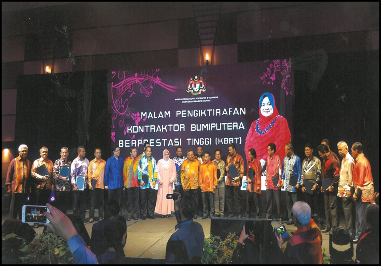 Majlis Penyampaian Anugerah Pembinaan Malaysia