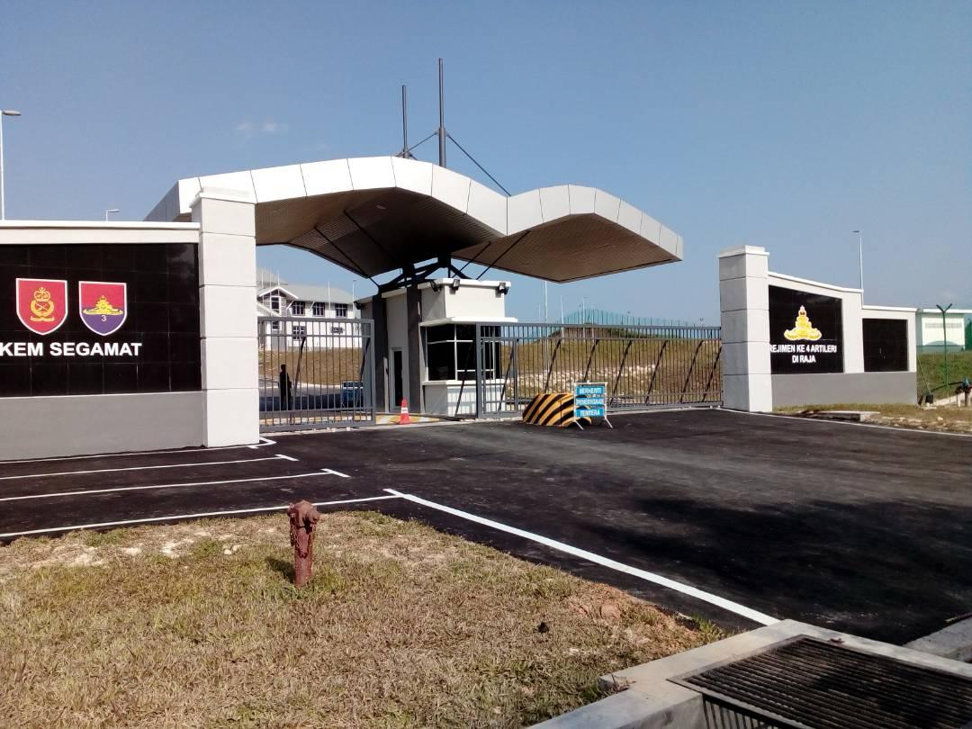 Projek Pembangunan Kem Tentera Darat di Segamat